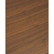 Maeve 52 X 19.5 inch Brushed Brass and Walnut Cocktail Table
